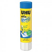 Клей-карандаш UHU STIC MAGIC, 8,2 г, ообесцвечивающийся после высыхания, 75